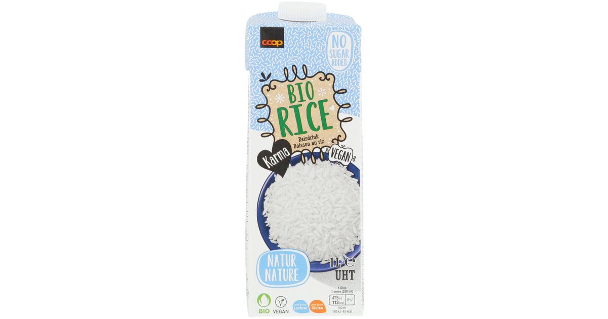 Boisson au riz bio Karma Nature 1l