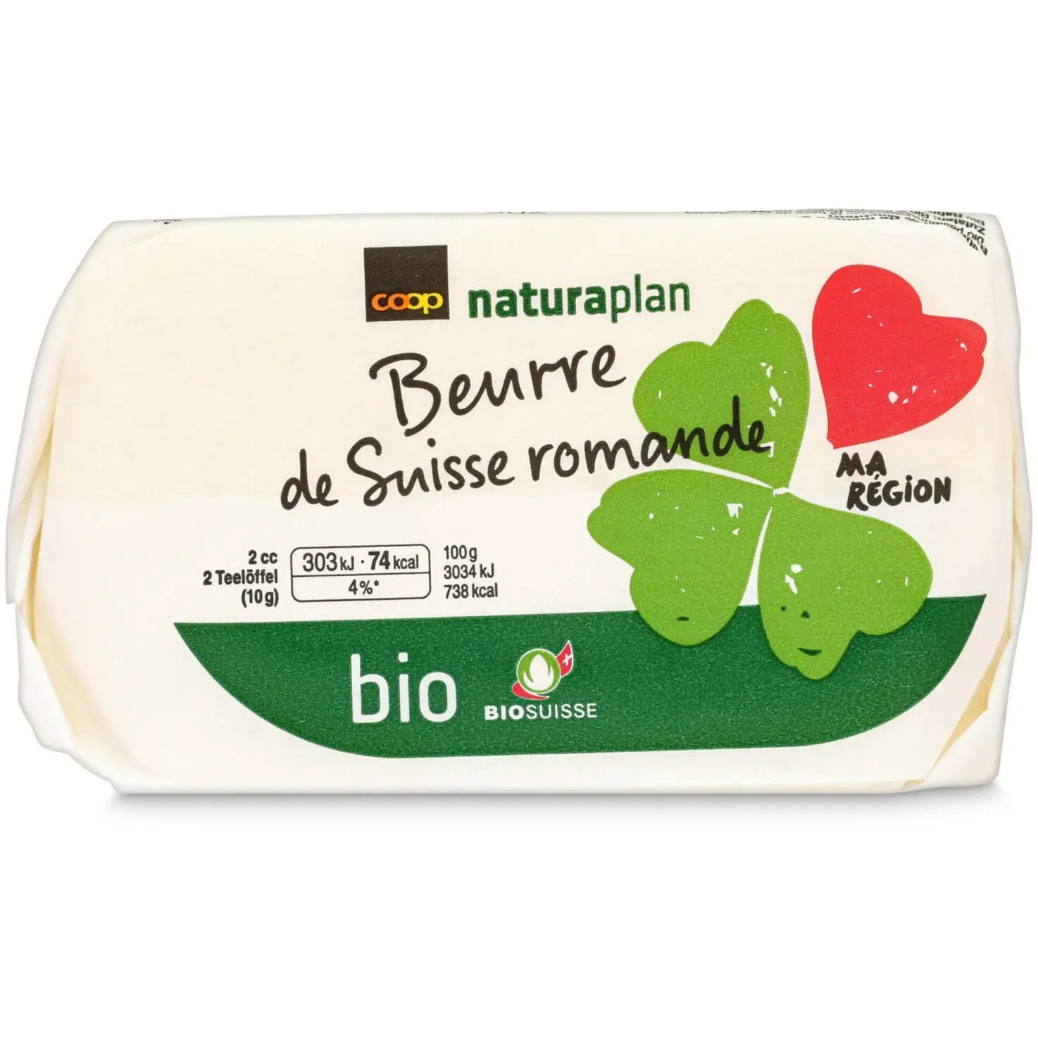 Bio Regio Beurre du Pays Romand 1x200g