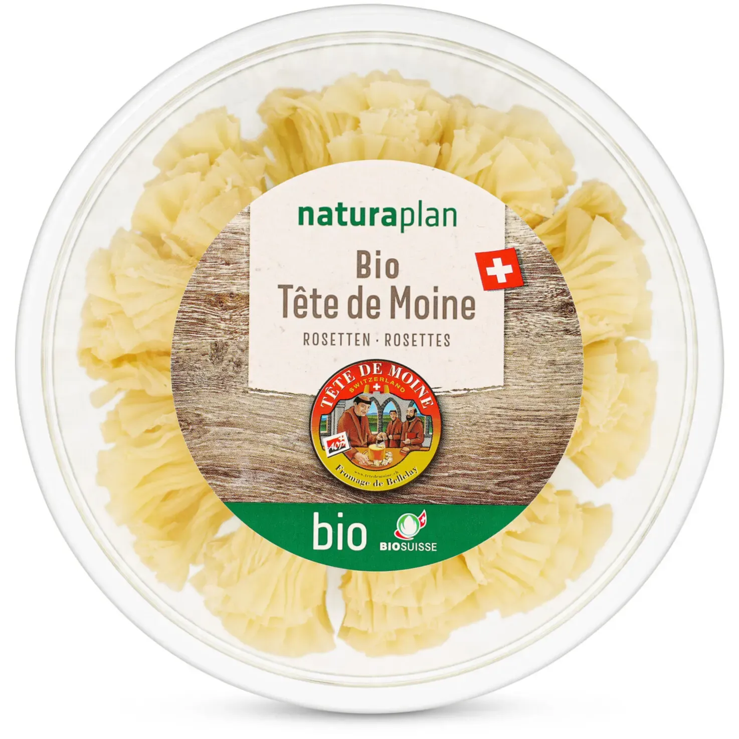 Bio Tête de Moine Rosettes 110g