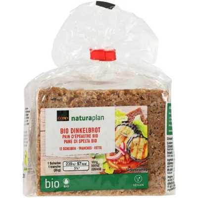 Bio Pain à l&#39;épeautre rustique 12 tranches 300g