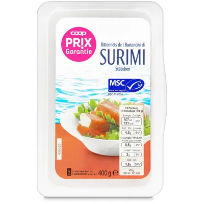 Bâtonnets de surimi  400g