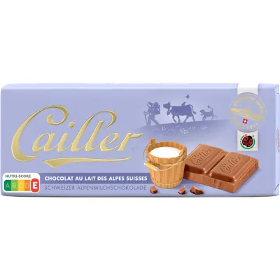 Cailler Tablette Chocolat au Lait 100g