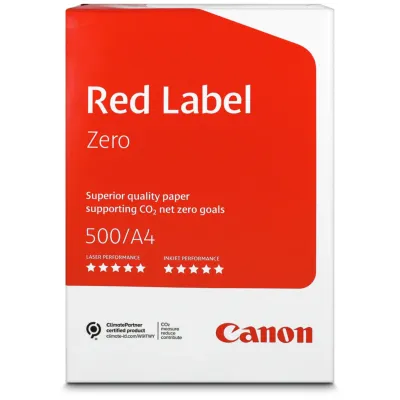Papier pour photocopieuse Canon Rouge label A4 90g 500 feuilles