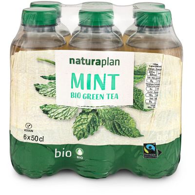 rganic Moroccanl Mint Green Ice Tea 6x50cl