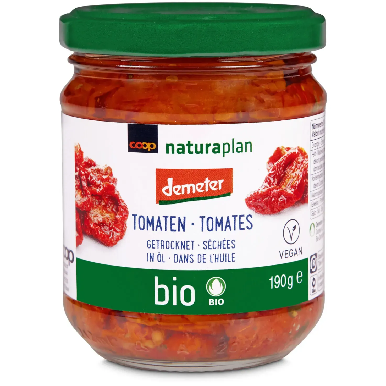 Bio Tomates séchées 190g
