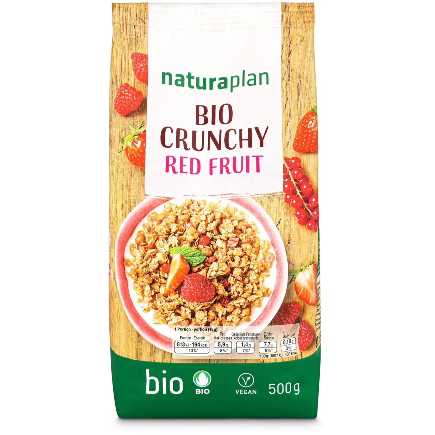 Bio Crunchy Rouge Fruit