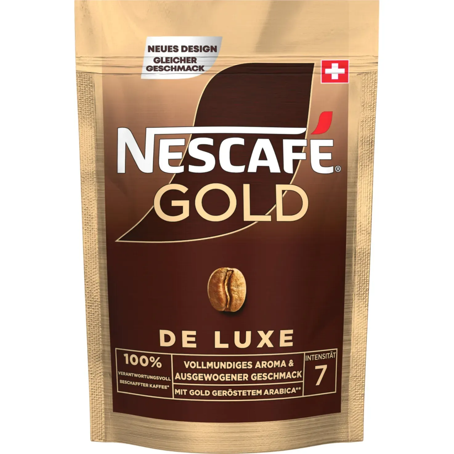 Nescafé Gold De Luxe sachet café soluble 180g