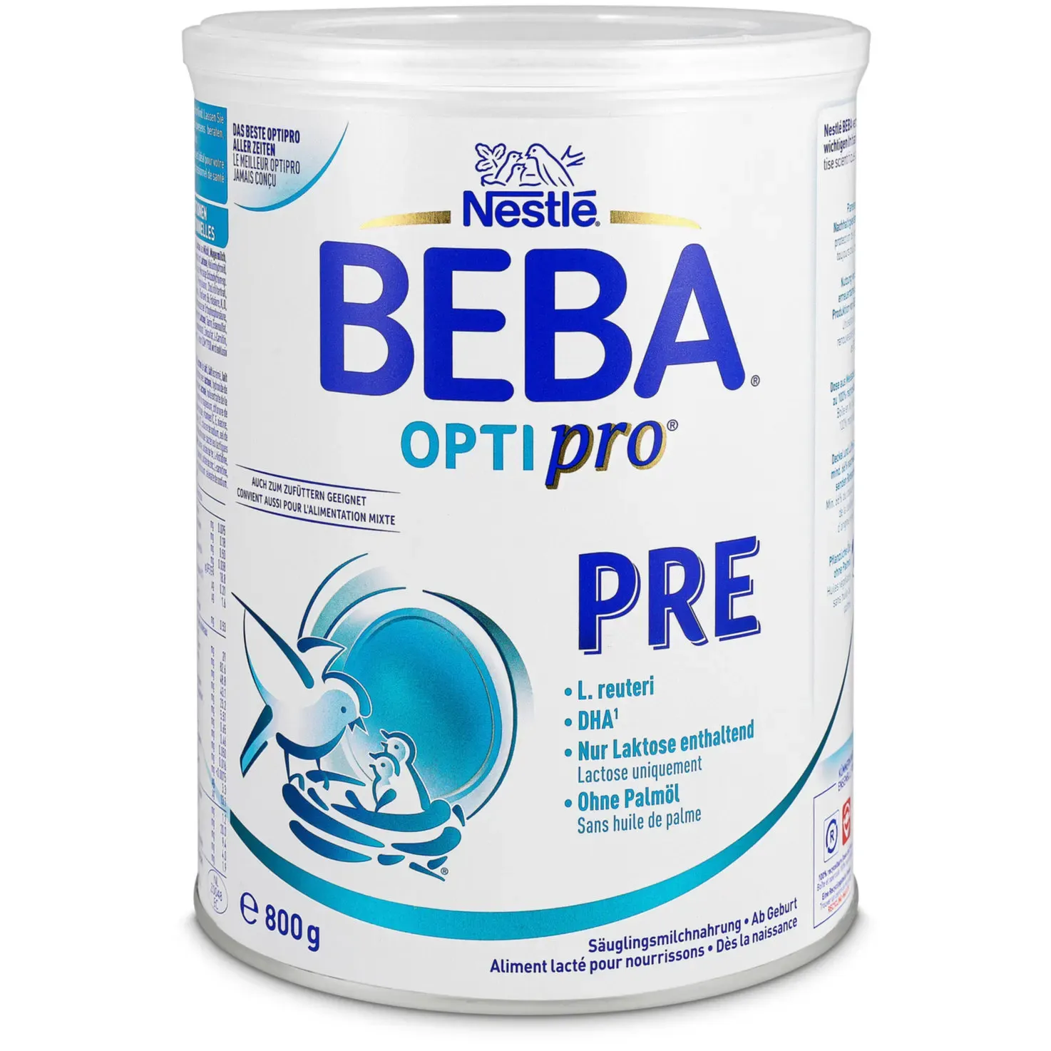 Nestlé Beba Aliment lacté Optipro Pre 0 mois et + 800g