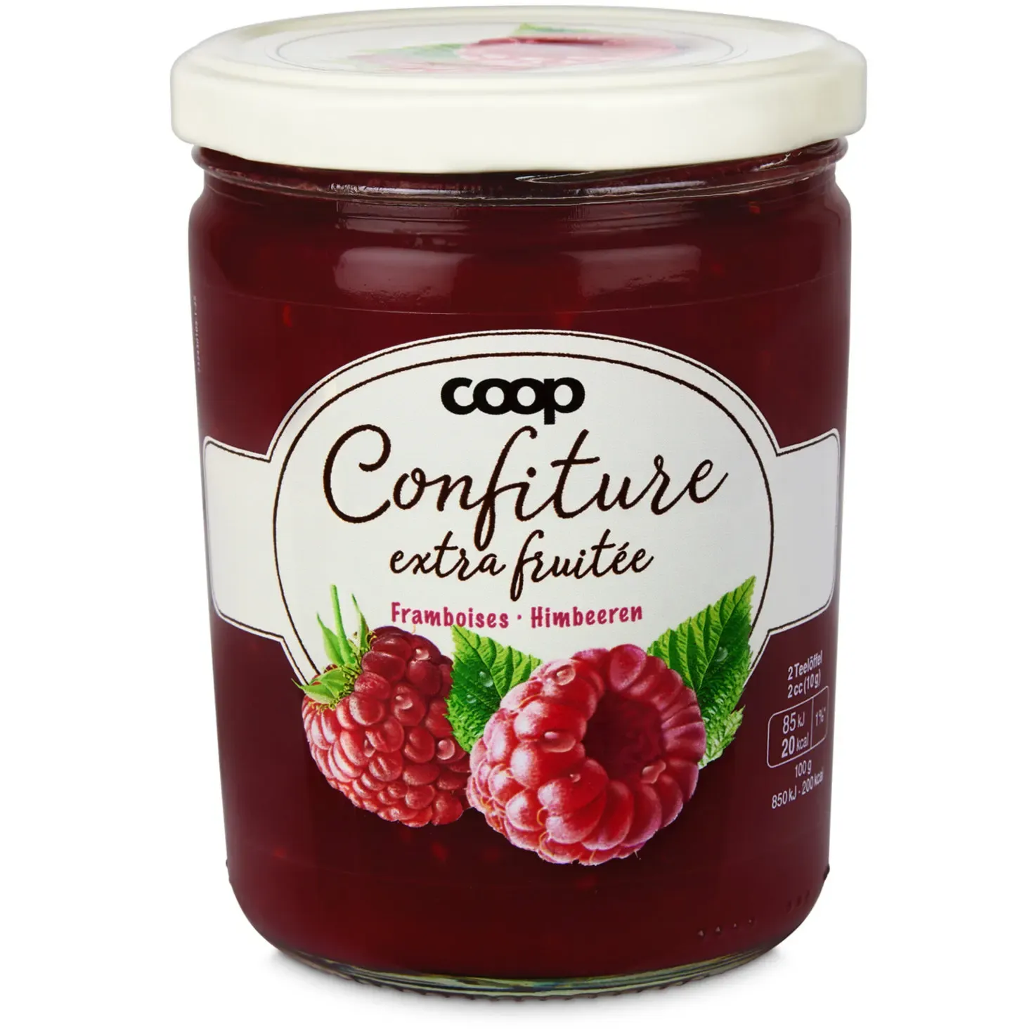 confiture de framboises 460g