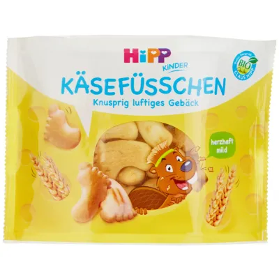 Hipp Biscuits pieds au fromage bio 3 ans+ 35g