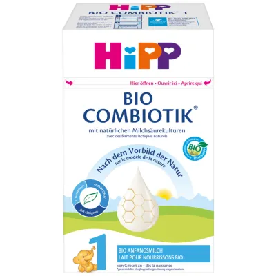 Lait de suite bio Hipp 1 Combiotik 0 mois+  600g