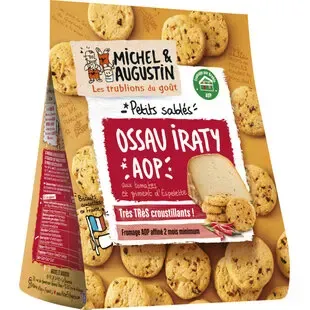 M&amp;A Sablés apéritif tomates &amp; espel. 100g
