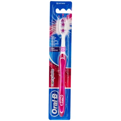 Brosse à dents Oral-B Complete Clean &amp; Sensitive Soft 1pc