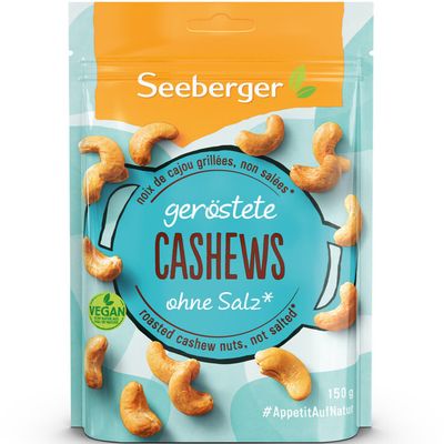 Seeberger Noix de cajou grillées 150g