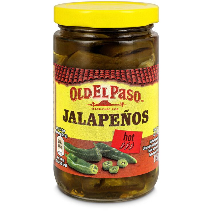 Old El Paso Jalapenos tranchés  115g