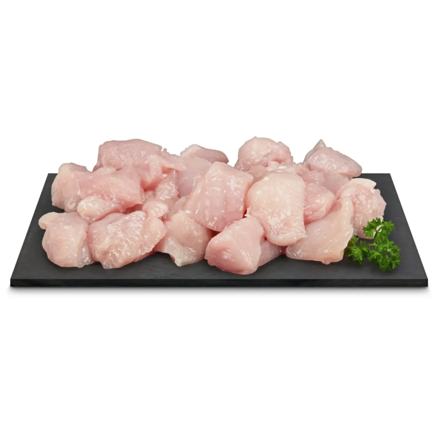 Poitrine de poulet en dés premium env. 320g