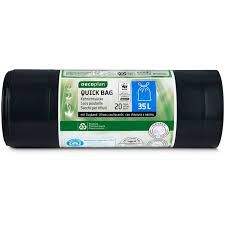 Oecoplan Sacs à ordures Quick Bag 35L 20 pièces