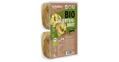 Schnitzer Pain aux graines de chia &amp; quinoa bio sans gluten 500g