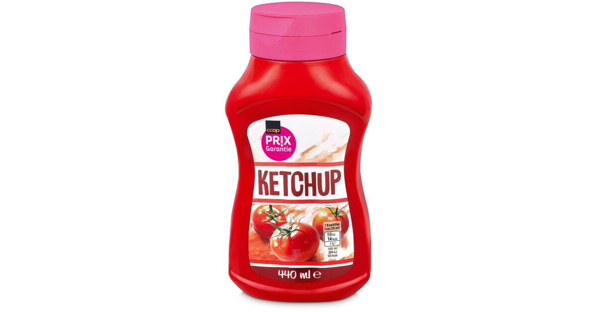 Ketchup aux tomates 400ml