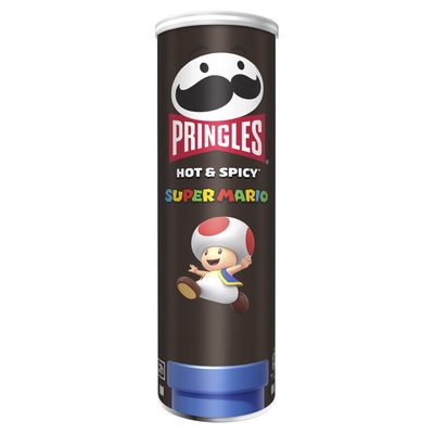 Pringles Chips Hot &amp; Spicy 185g