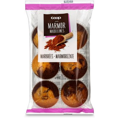 Q&amp;P Madeleines au Chocolat FSP 2x220g