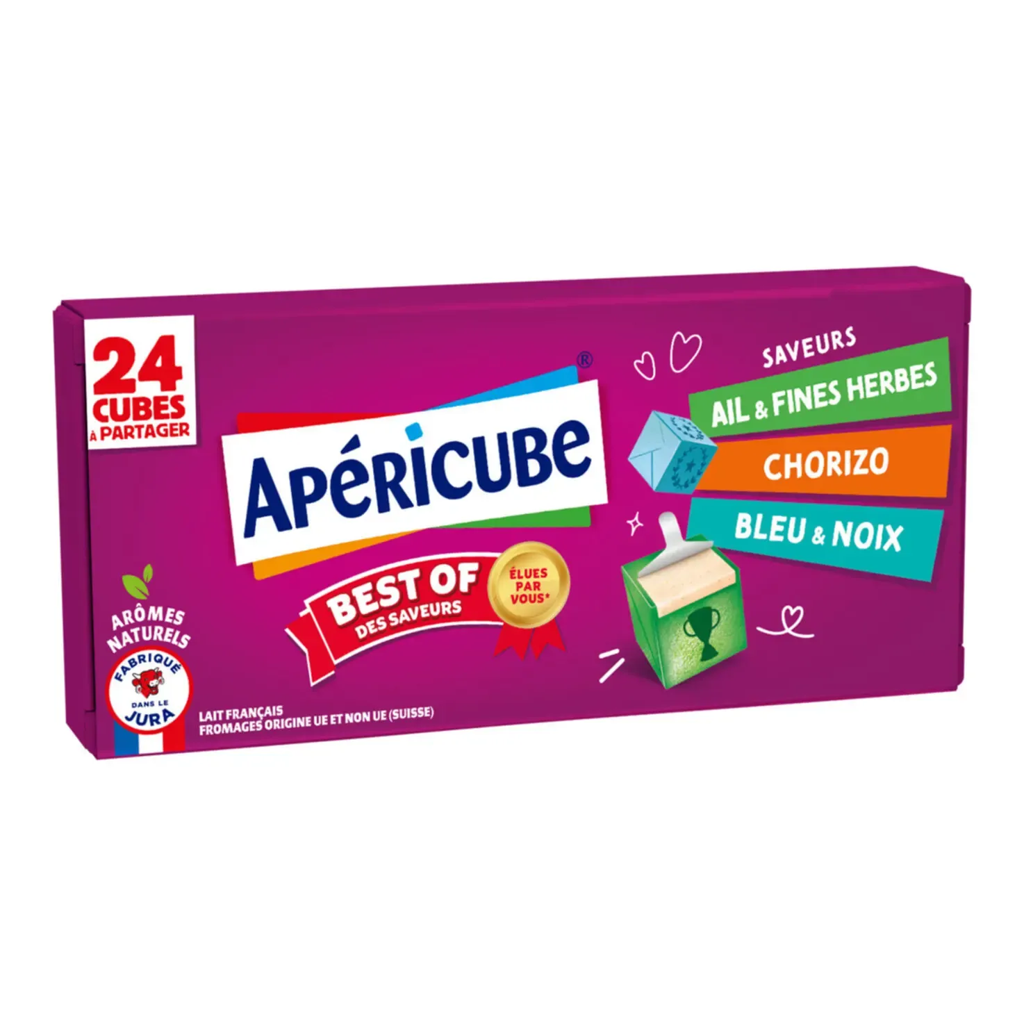 Apéricube Best of des Saveurs 125g