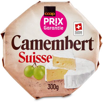 Fromage camembert suisse à pâte molle 300g
