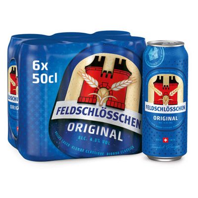 Feldschlösschen Original Bière Blonde 6x50cl