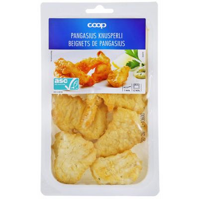 Beignets de filets de pangasius ASC 250g