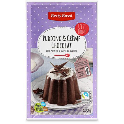 Betty Bossi Fairtrade Mélange pour crème au chocolat express 100g