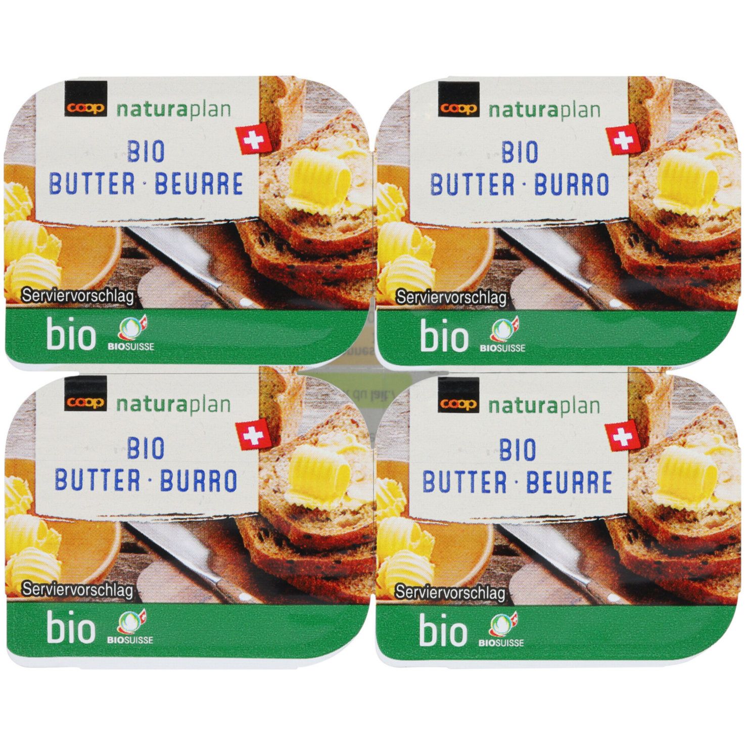 Bio Beurre Portion 4x15g