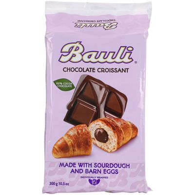 Bauli Croissants au chocolate 6 pièces 300g