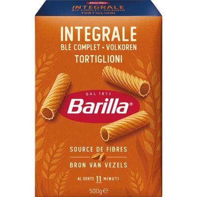 Barilla Integrale Tortiglioni au blé complet 1x500g