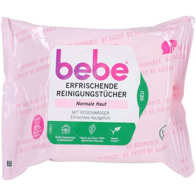 Bebe Young Care Lingettes démaquillantes peaux sensibles 25 pièces
