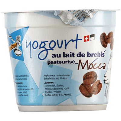 Yogourt au lait de brebis et moka 130g