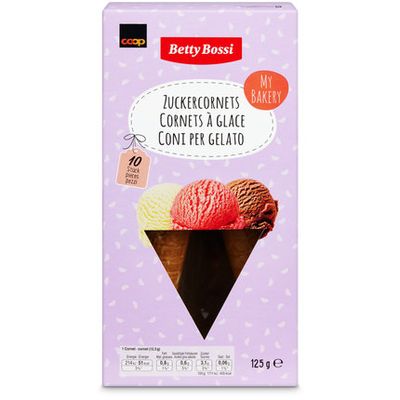 Betty Bossi Cornets à glace 125g
