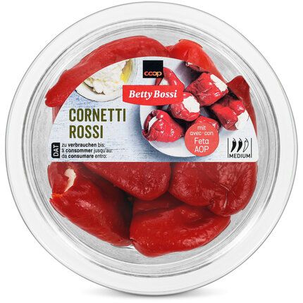 Betty Bossi Cornettis rouges épicés 150g