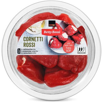 Betty Bossi Cornettis rouges épicés 150g