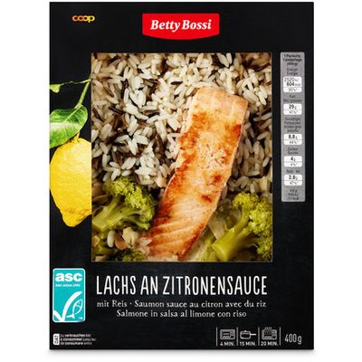 Saumon Betty Bossi ASC Citrons 400g