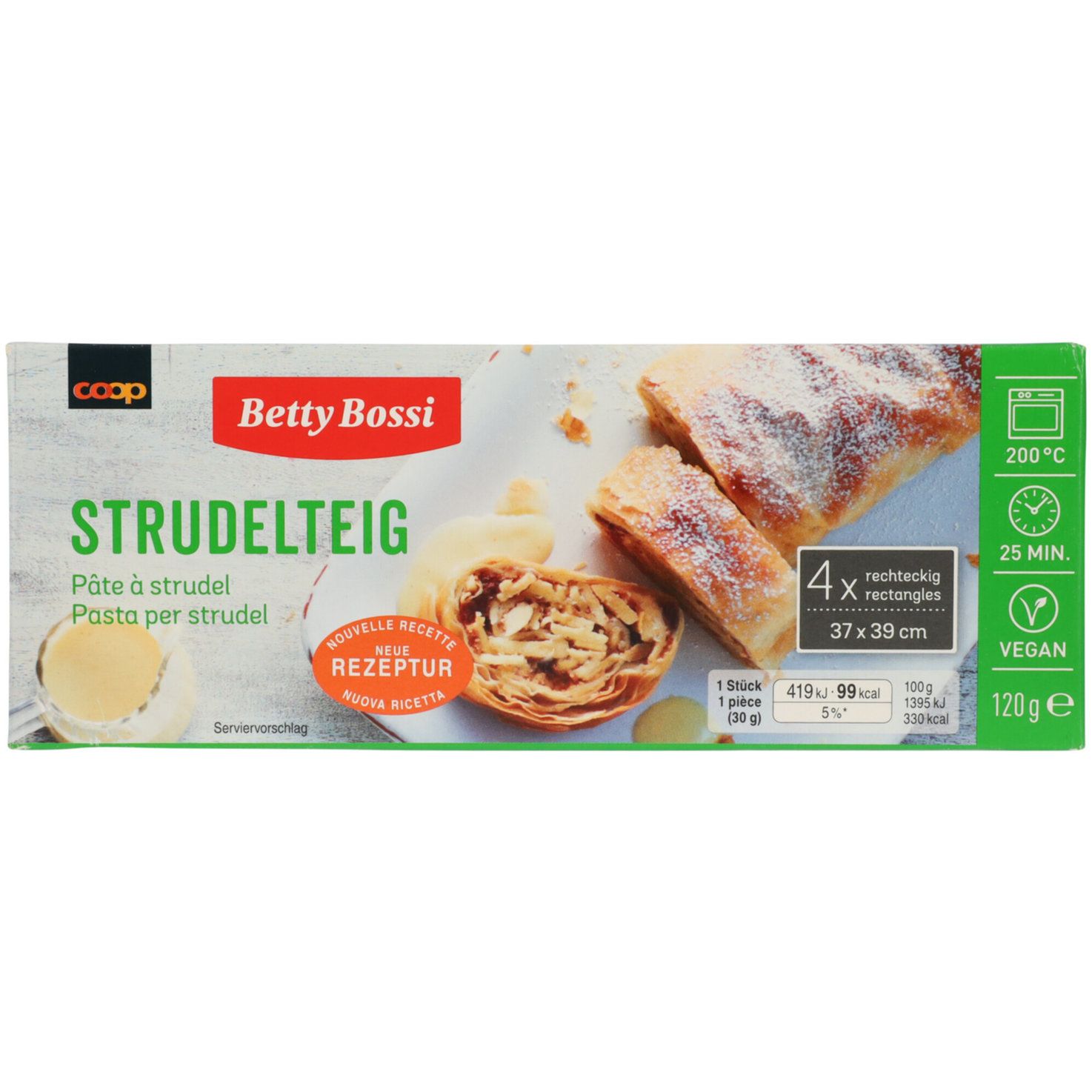 Betty Bossi Pâte à strudel 120g