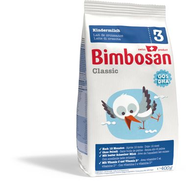 Bimbosan Lait de croissance en poudre classique 12 mois+ 400g