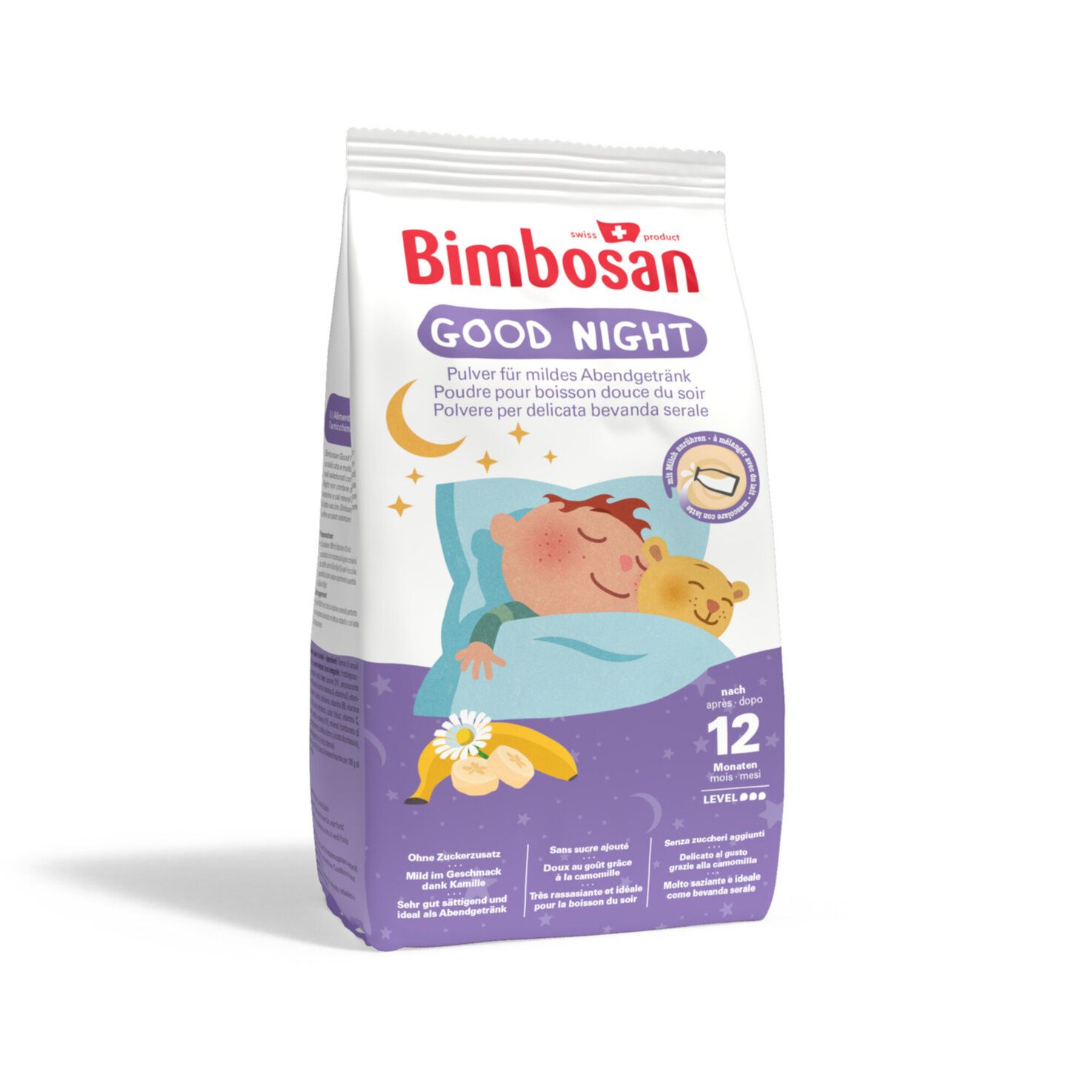 Bimbosan Purée &amp; complément de céréales Good Night 12 mois+ 300g