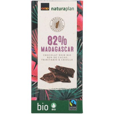 Bio 82% Madagascar 100g