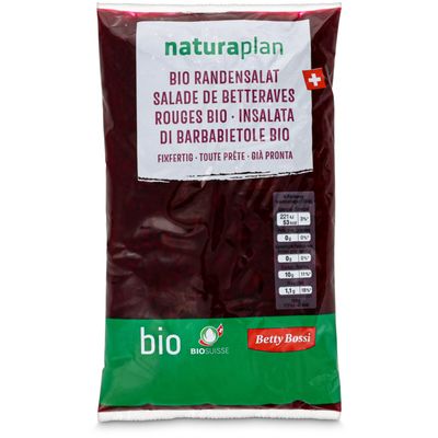 Bio Betty Bossi Salade de racines rouges cuites 500g