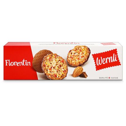 Wernli Biscuits Florentin avec fruits confits, amandes &amp; chocolat 100g