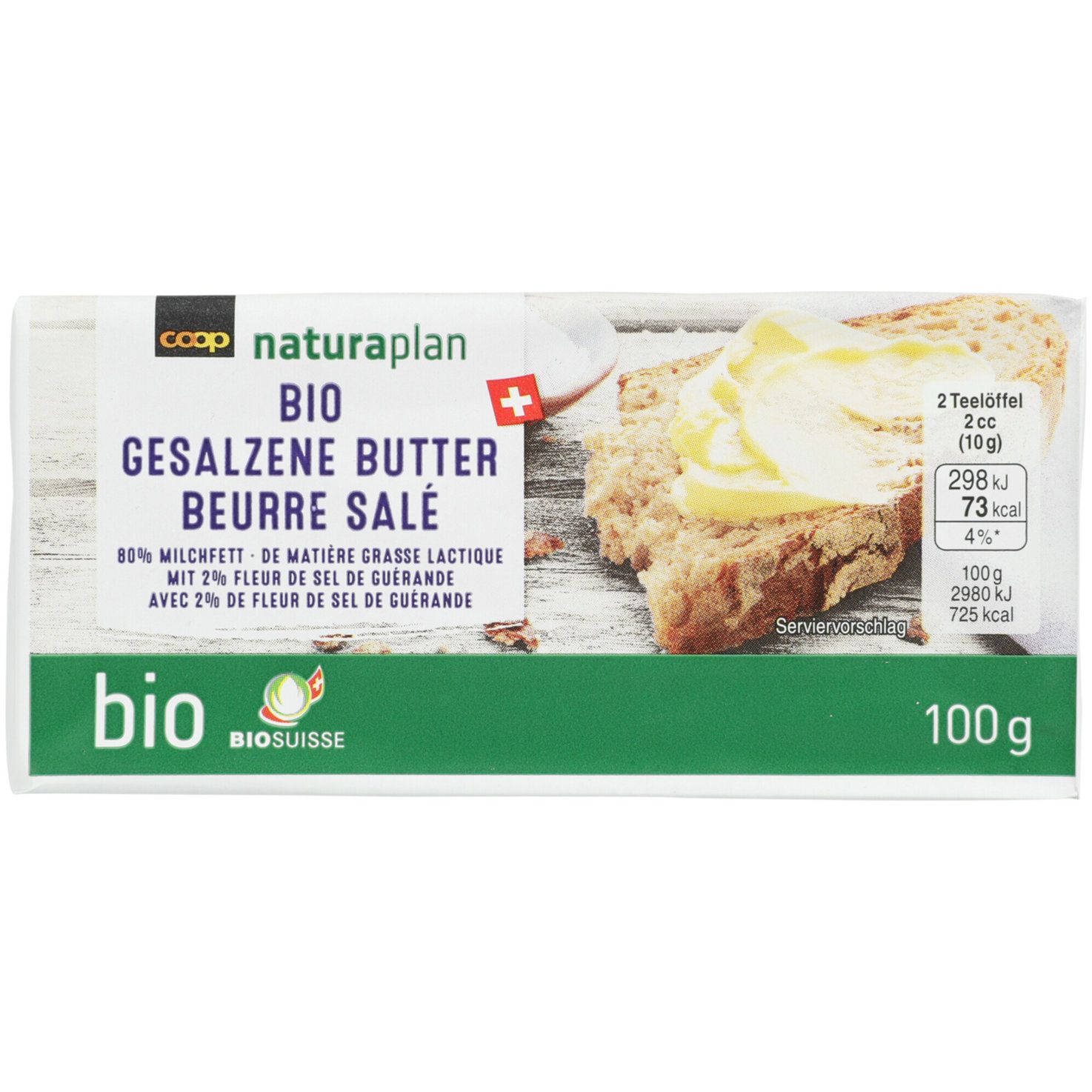 Bio Beurre salé 100g