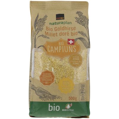 Bio Campiuns Millet doré suisse 500g