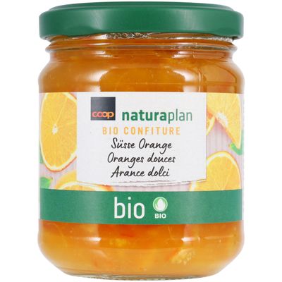 Bio Confiture à l&#39;orange sucrée 250g