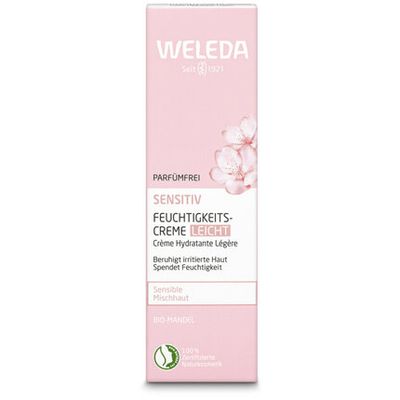 Crème hydratante légère Weleda Sensitiv Amande30ml