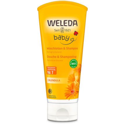 Weleda Baby Shampooing pour le corps &amp; les cheveux au calendula 200ml  200ml